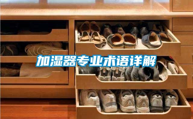 加濕器專業(yè)術(shù)語詳解