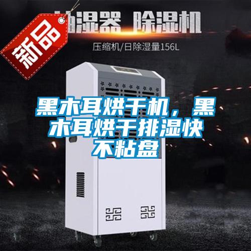 黑木耳烘干機，黑木耳烘干排濕快不粘盤