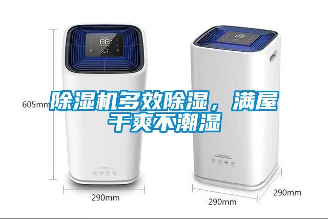 除濕機多效除濕，滿屋干爽不潮濕