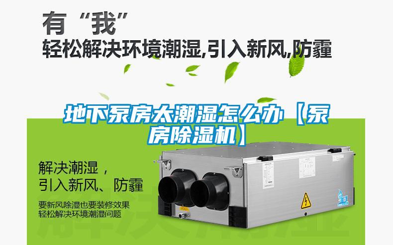地下泵房太潮濕怎么辦【泵房除濕機(jī)】