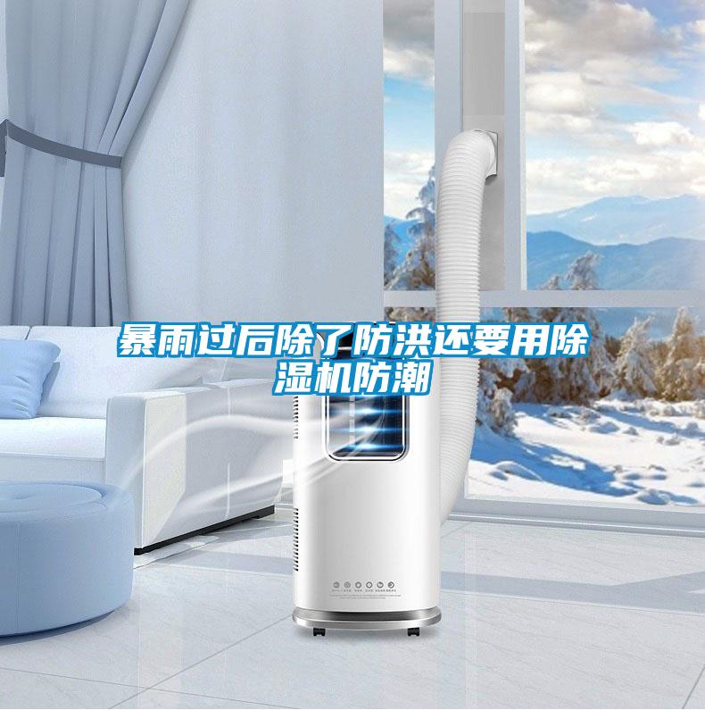 暴雨過(guò)后除了防洪還要用除濕機(jī)防潮