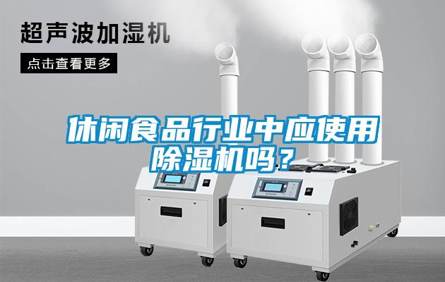 休閑食品行業(yè)中應使用除濕機嗎？