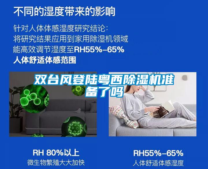 雙臺風(fēng)登陸粵西除濕機準(zhǔn)備了嗎
