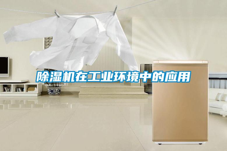 除濕機在工業(yè)環(huán)境中的應用
