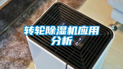 轉(zhuǎn)輪除濕機應用分析