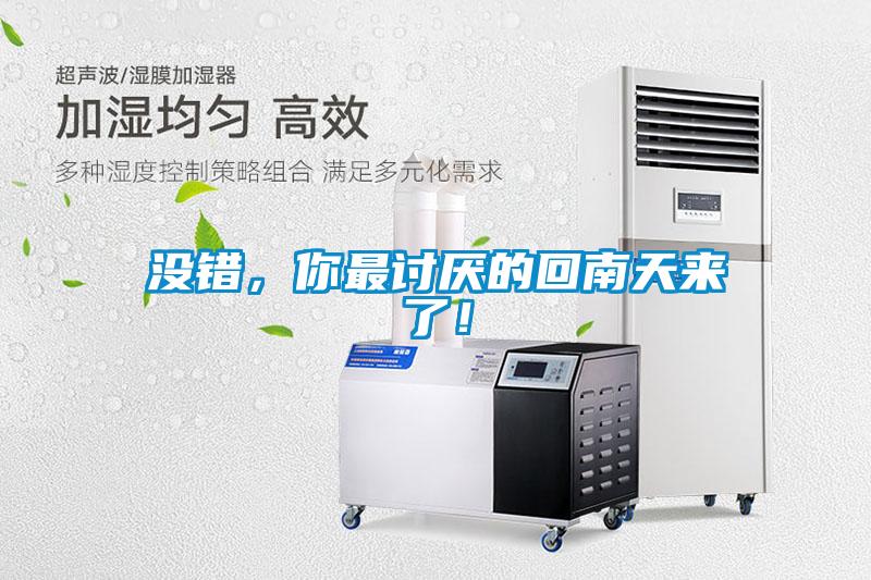 沒錯(cuò)，你最討厭的回南天來了！