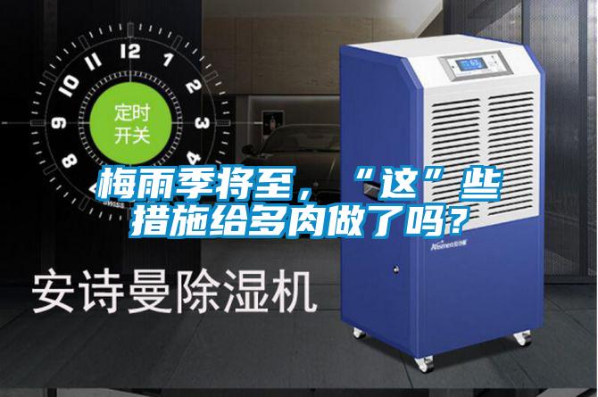 梅雨季將至，“這”些措施給多肉做了嗎？