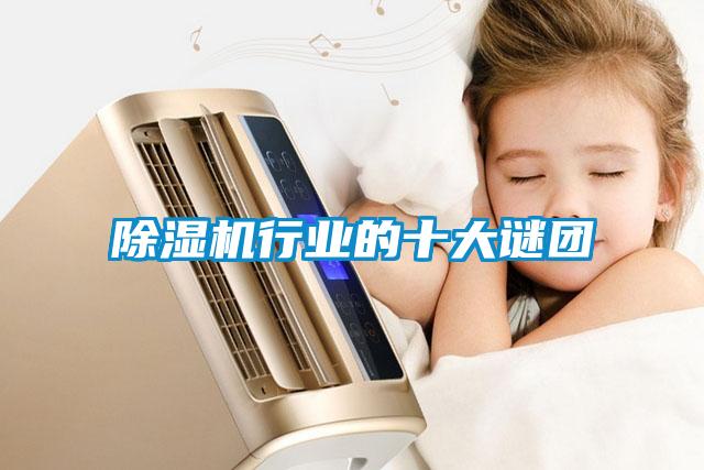 除濕機行業(yè)的十大謎團