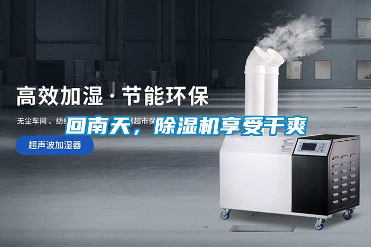 回南天，除濕機(jī)享受干爽