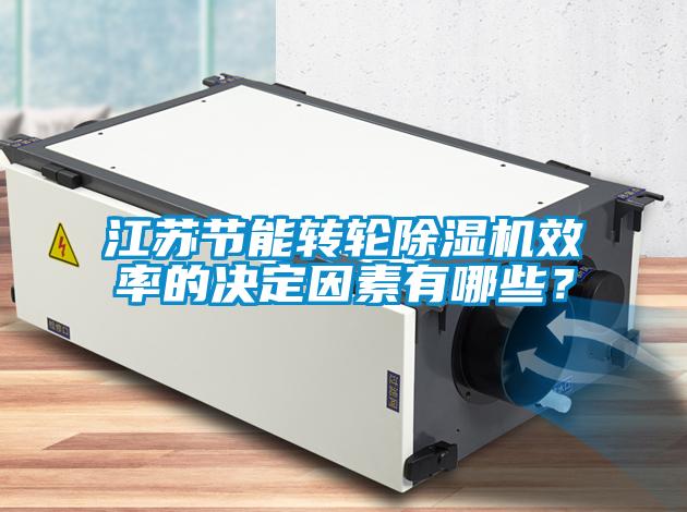 江蘇節(jié)能轉(zhuǎn)輪除濕機(jī)效率的決定因素有哪些？