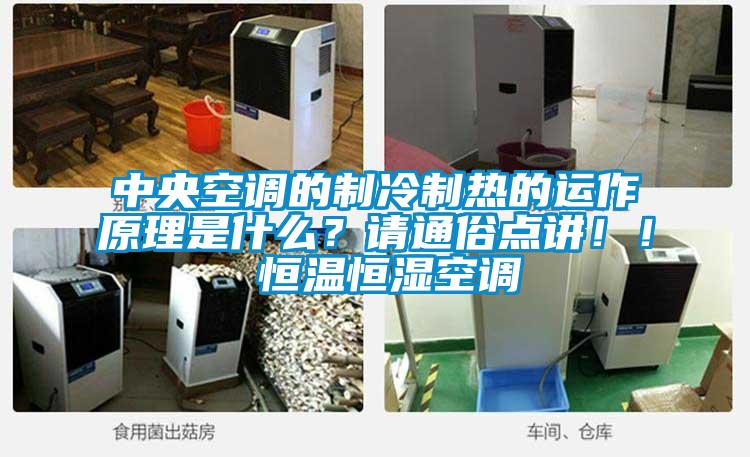 中央空調(diào)的制冷制熱的運(yùn)作原理是什么？請(qǐng)通俗點(diǎn)講?。?恒溫恒濕空調(diào)