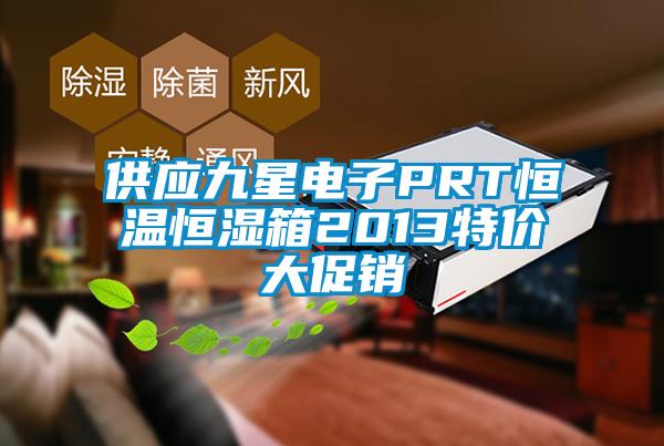 供應九星電子PRT恒溫恒濕箱2013特價大促銷