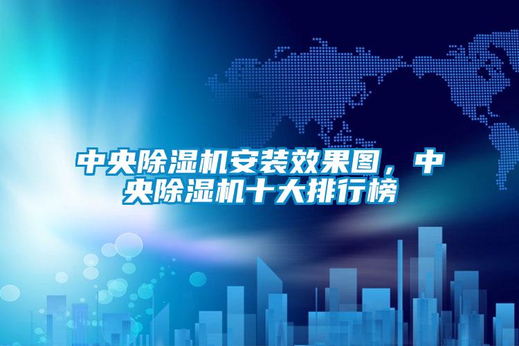 中央除濕機(jī)安裝效果圖，中央除濕機(jī)十大排行榜