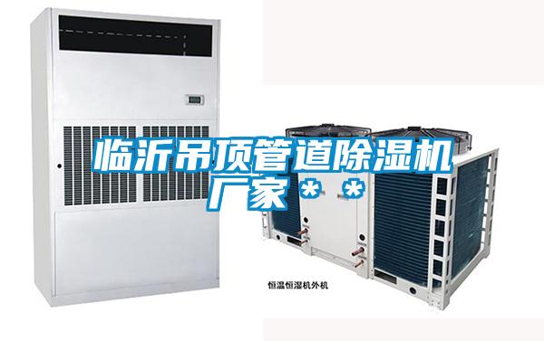 臨沂吊頂管道除濕機(jī) 廠家＊＊