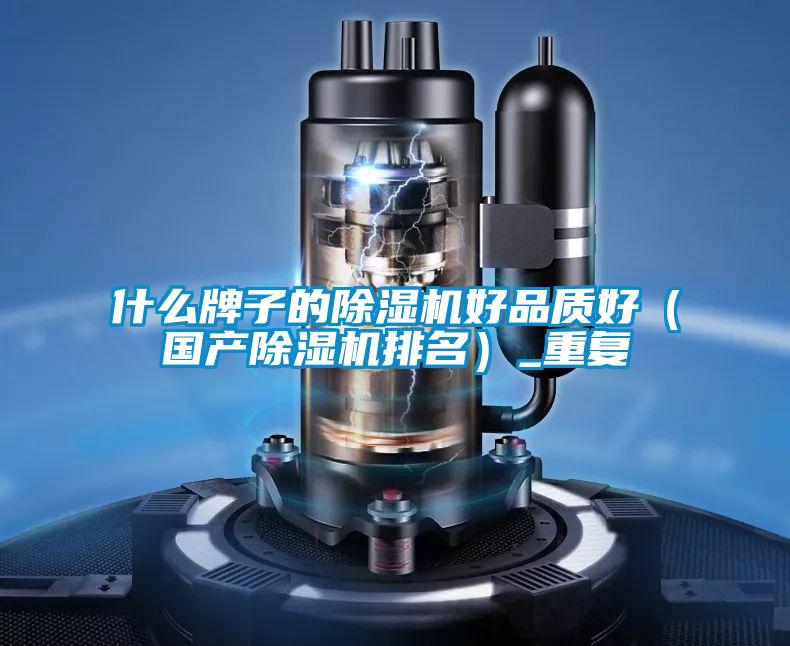 什么牌子的除濕機(jī)好品質(zhì)好（國產(chǎn)除濕機(jī)排名）_重復(fù)