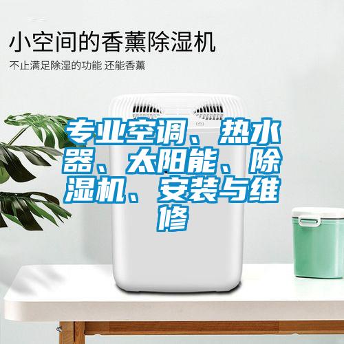 專業(yè)空調(diào)、熱水器、太陽能、除濕機(jī)、安裝與維修
