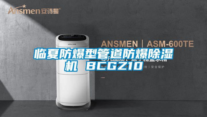 臨夏防爆型管道防爆除濕機(jī) BCGZ10
