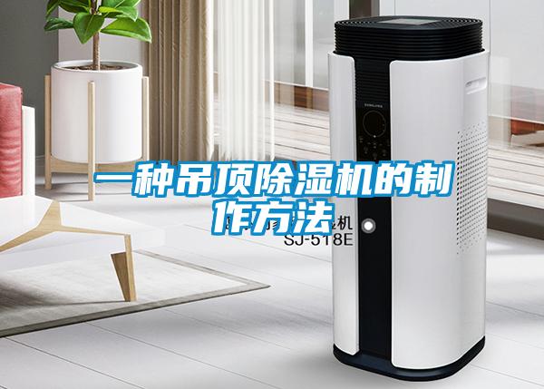 一種吊頂除濕機(jī)的制作方法