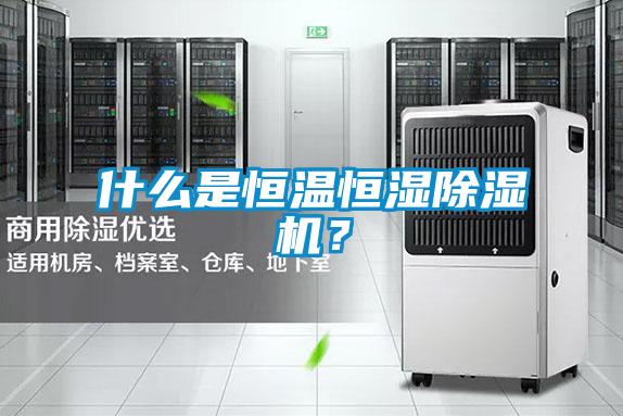什么是恒溫恒濕除濕機(jī)？