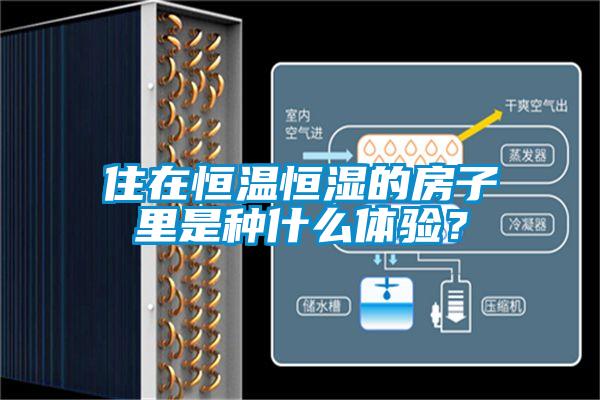 住在恒溫恒濕的房子里是種什么體驗？