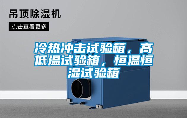 冷熱沖擊試驗箱，高低溫試驗箱，恒溫恒濕試驗箱