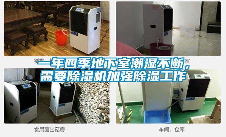 一年四季地下室潮濕不斷，需要除濕機加強除濕工作