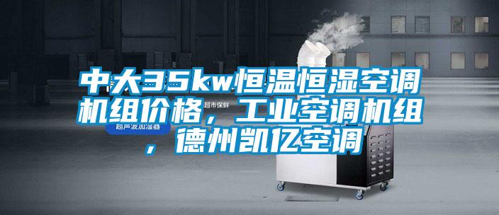 中大35kw恒溫恒濕空調(diào)機(jī)組價(jià)格，工業(yè)空調(diào)機(jī)組，德州凱億空調(diào)