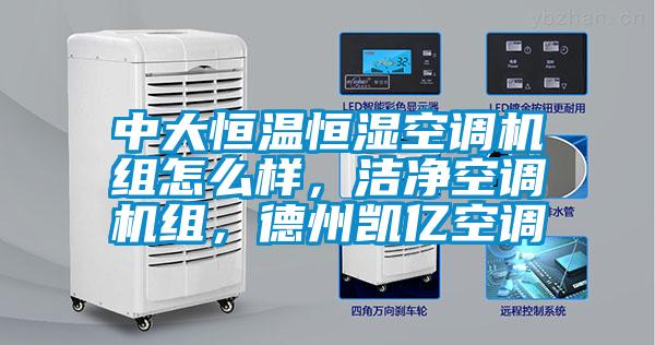 中大恒溫恒濕空調(diào)機(jī)組怎么樣，潔凈空調(diào)機(jī)組，德州凱億空調(diào)