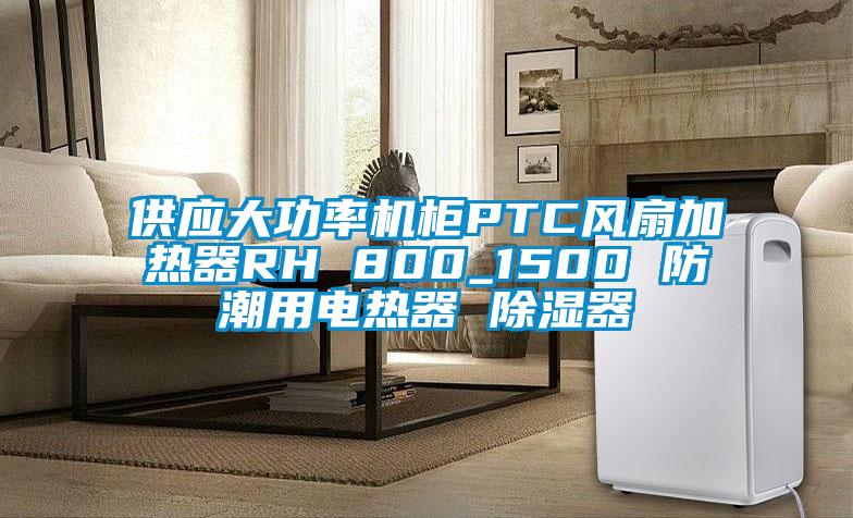 供應(yīng)大功率機柜PTC風(fēng)扇加熱器RH 800_1500 防潮用電熱器 除濕器