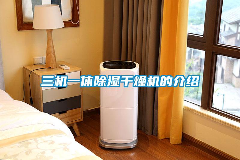 三機(jī)一體除濕干燥機(jī)的介紹
