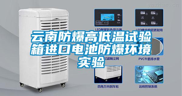 云南防爆高低溫試驗(yàn)箱進(jìn)口電池防爆環(huán)境實(shí)驗(yàn)