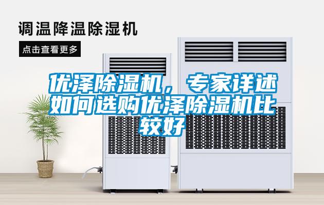 優(yōu)澤除濕機(jī)，專家詳述如何選購優(yōu)澤除濕機(jī)比較好