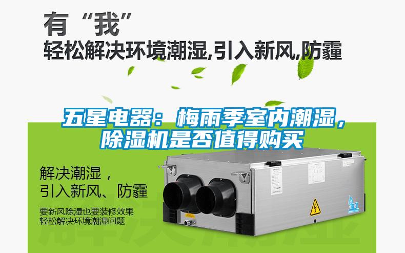 五星電器：梅雨季室內(nèi)潮濕，除濕機(jī)是否值得購買