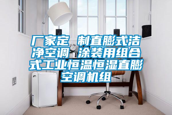 廠家定 制直膨式潔凈空調(diào) 涂裝用組合式工業(yè)恒溫恒濕直膨空調(diào)機(jī)組