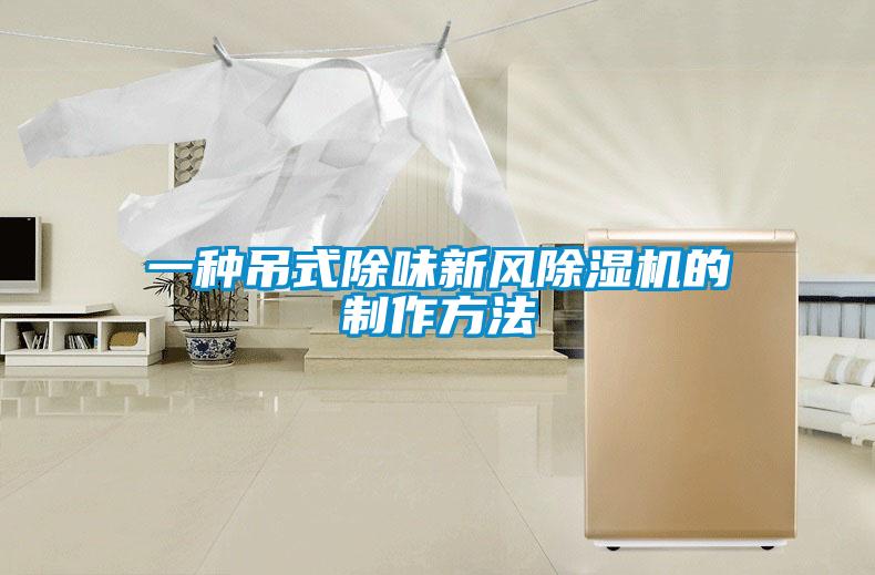 一種吊式除味新風(fēng)除濕機(jī)的制作方法
