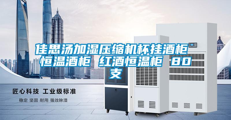 佳思湯加濕壓縮機杯掛酒柜 恒溫酒柜 紅酒恒溫柜 80支