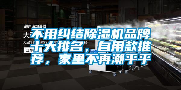不用糾結(jié)除濕機品牌十大排名，自用款推薦，家里不再潮乎乎