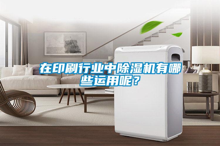 在印刷行業(yè)中除濕機(jī)有哪些運(yùn)用呢？