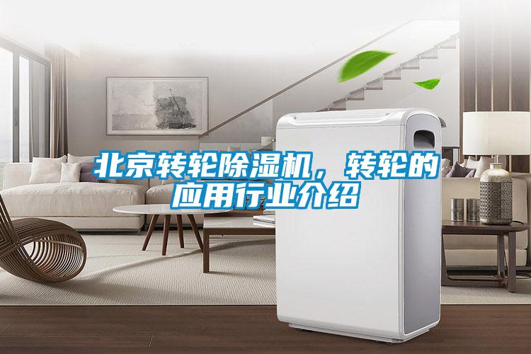 北京轉(zhuǎn)輪除濕機，轉(zhuǎn)輪的應用行業(yè)介紹
