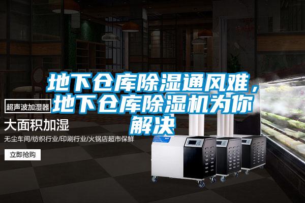 地下倉(cāng)庫(kù)除濕通風(fēng)難，地下倉(cāng)庫(kù)除濕機(jī)為你解決