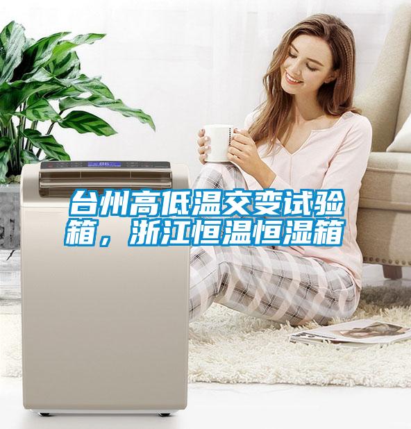 臺(tái)州高低溫交變?cè)囼?yàn)箱，浙江恒溫恒濕箱