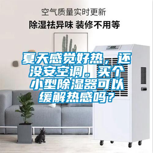 夏天感覺好熱，還沒(méi)安空調(diào)。買個(gè)小型除濕器可以緩解熱感嗎？