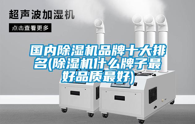 國(guó)內(nèi)除濕機(jī)品牌十大排名(除濕機(jī)什么牌子最好品質(zhì)最好)