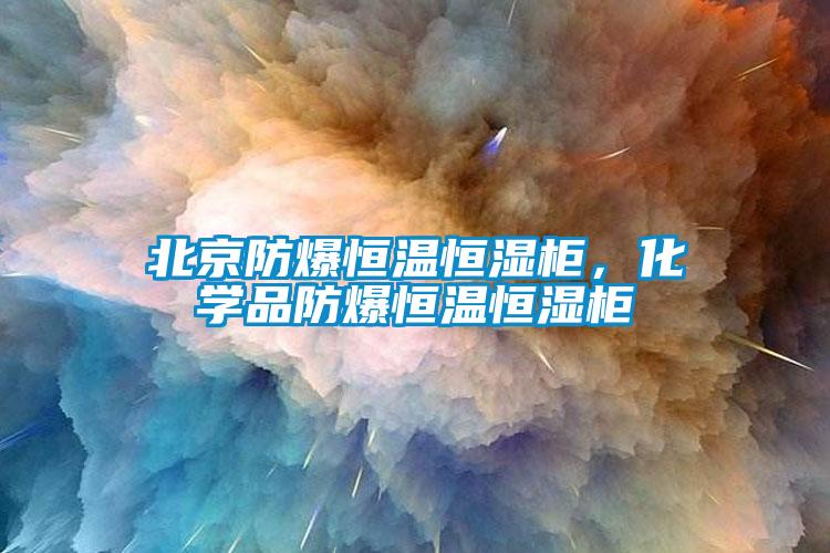 北京防爆恒溫恒濕柜，化學品防爆恒溫恒濕柜