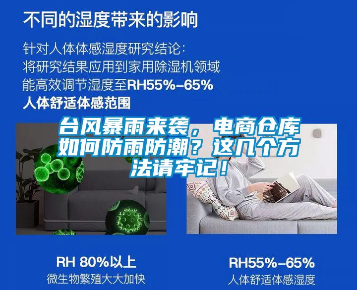 臺風(fēng)暴雨來襲，電商倉庫如何防雨防潮？這幾個方法請牢記！