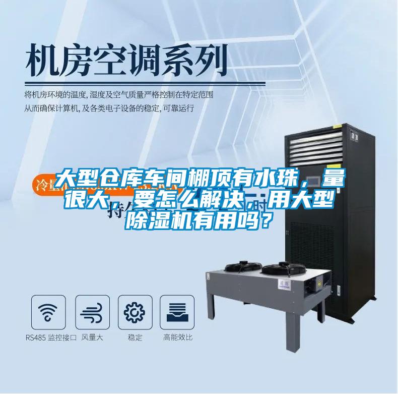 大型倉(cāng)庫(kù)車間棚頂有水珠，量很大，要怎么解決，用大型除濕機(jī)有用嗎？