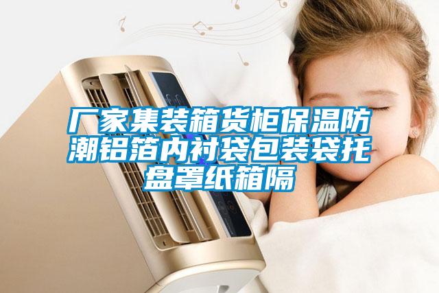 廠家集裝箱貨柜保溫防潮鋁箔內(nèi)襯袋包裝袋托盤罩紙箱隔