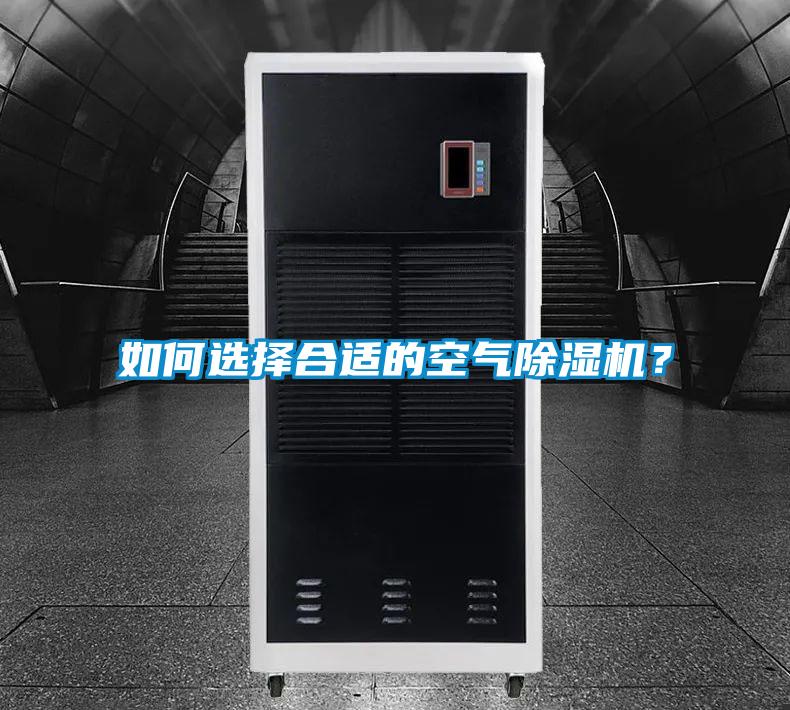 如何選擇合適的空氣除濕機？