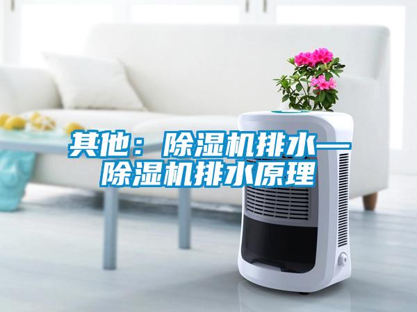 其他：除濕機(jī)排水—除濕機(jī)排水原理