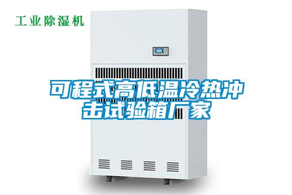 可程式高低溫冷熱沖擊試驗箱廠家
